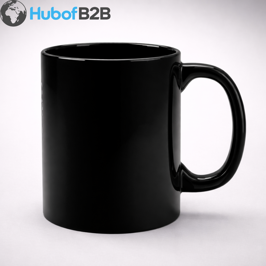 Standard Black Ceramic Mug
