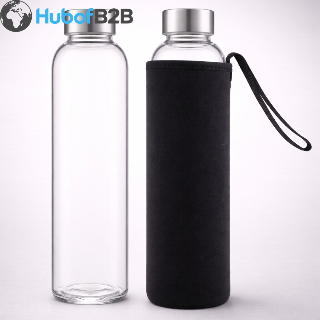 Glass Water Bottle