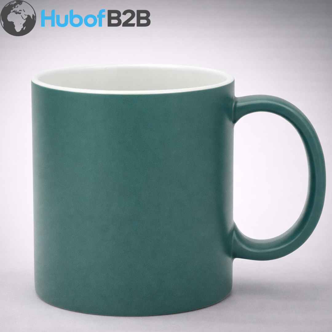Green Ceramic Tea Mug