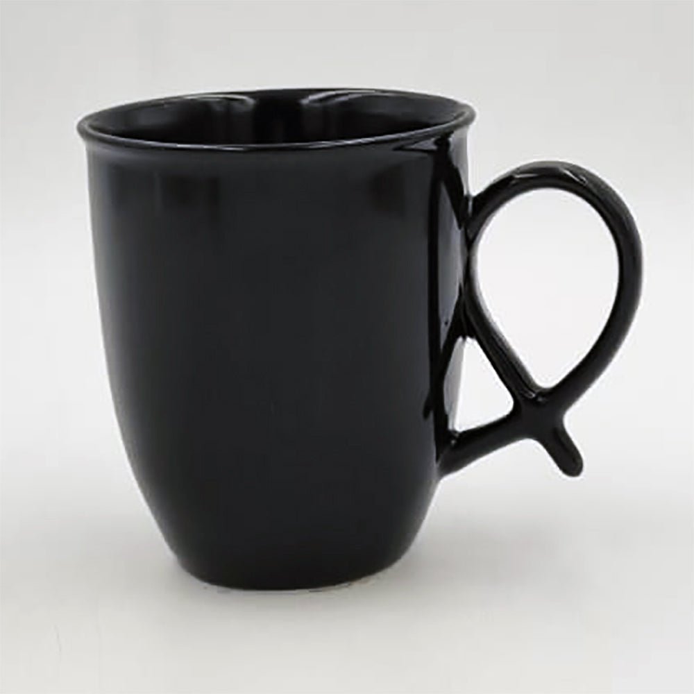 Black Ceramic Mug